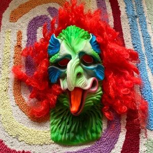 Vintage Fun World Inc. 9204 Green Monster Halloween Mask